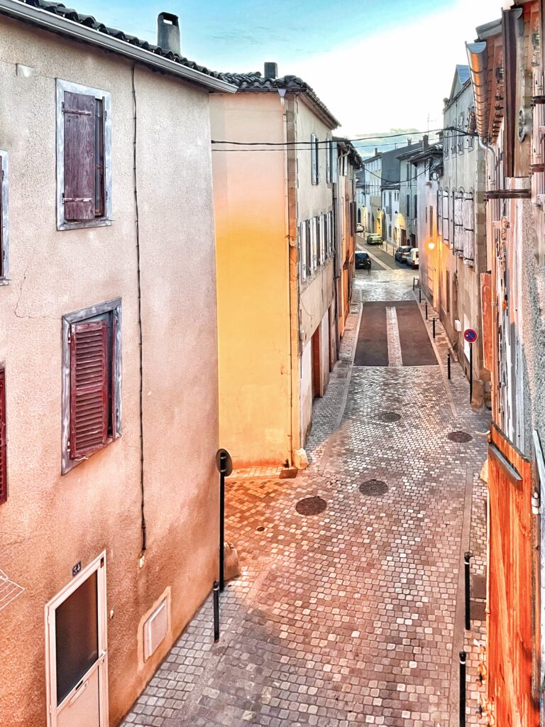 Central street in Limoux